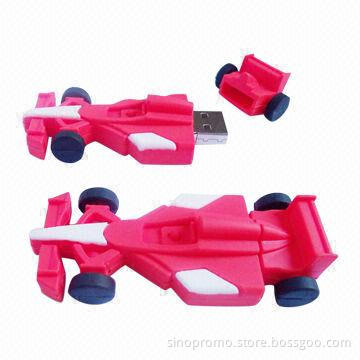 Car USB Flash Drives, Measures 68 x 34 x 16mm, Various Colors Available